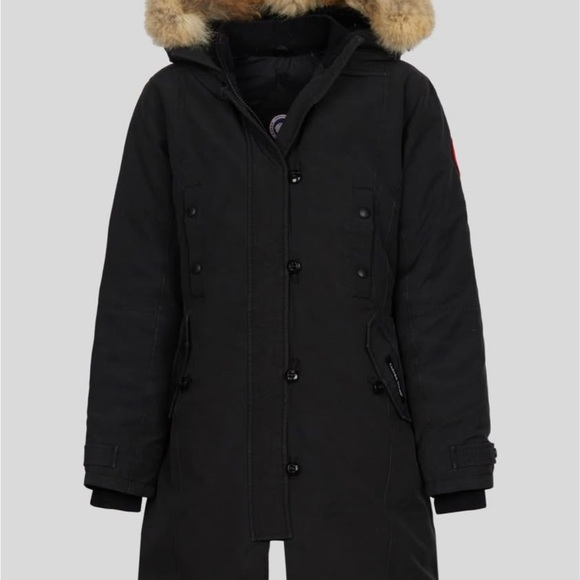 Canada Goose Black Parka with Fur Hood